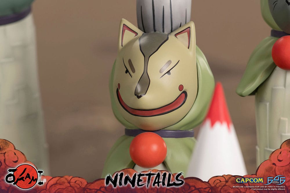 Okami Statue Ninetails 51 cm