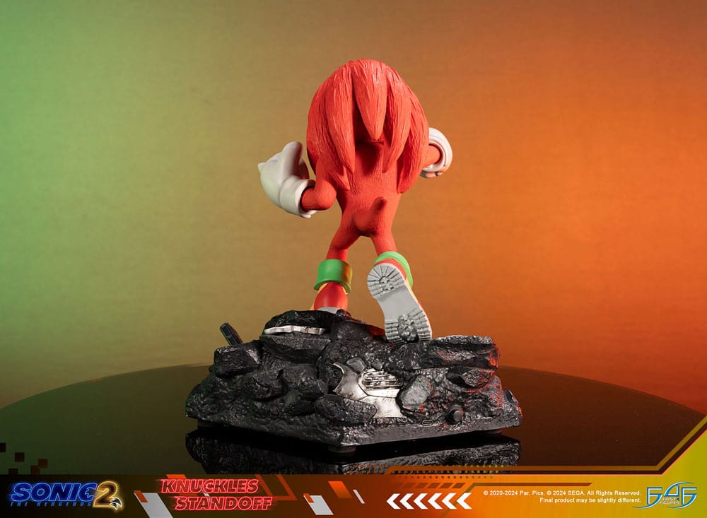 Sonic the Hedgehog 2 Statue Knuckles Standoff 30 cm