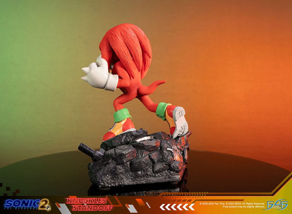 Sonic the Hedgehog 2 Statue Knuckles Standoff 30 cm