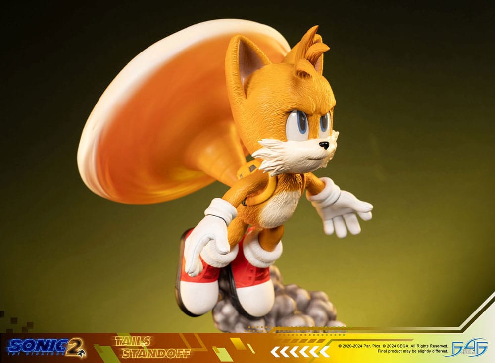 Sonic the Hedgehog 2 Statue Tails Standoff 32 cm