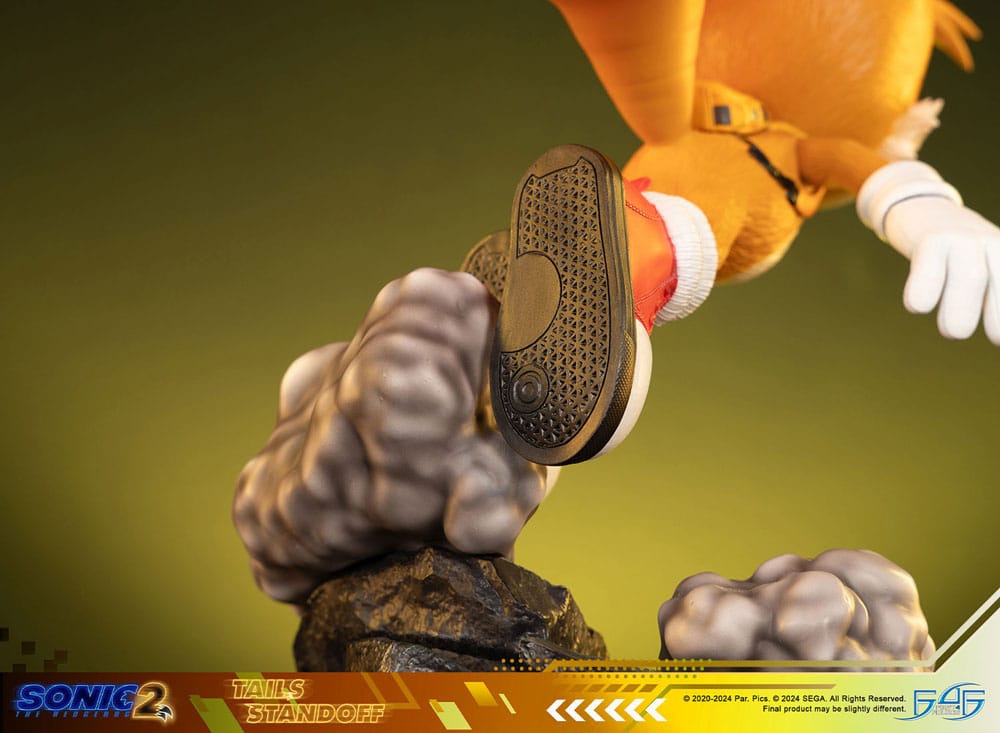 Sonic the Hedgehog 2 Statue Tails Standoff 32 cm