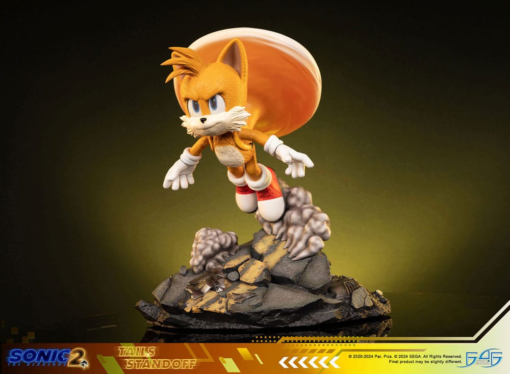 Sonic the Hedgehog 2 Statue Tails Standoff 32 cm