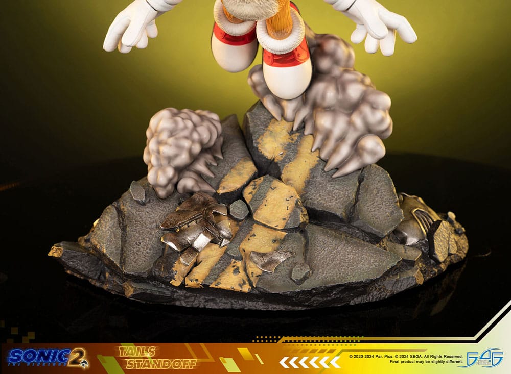 Sonic the Hedgehog 2 Statue Tails Standoff 32 cm