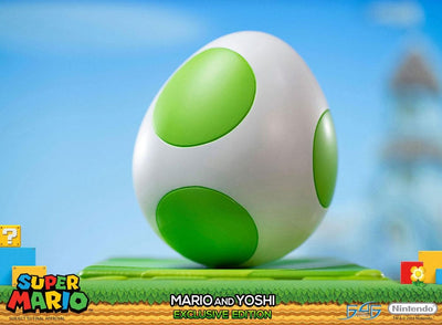 Super Mario Statue Mario &amp; Yoshi 48 cm