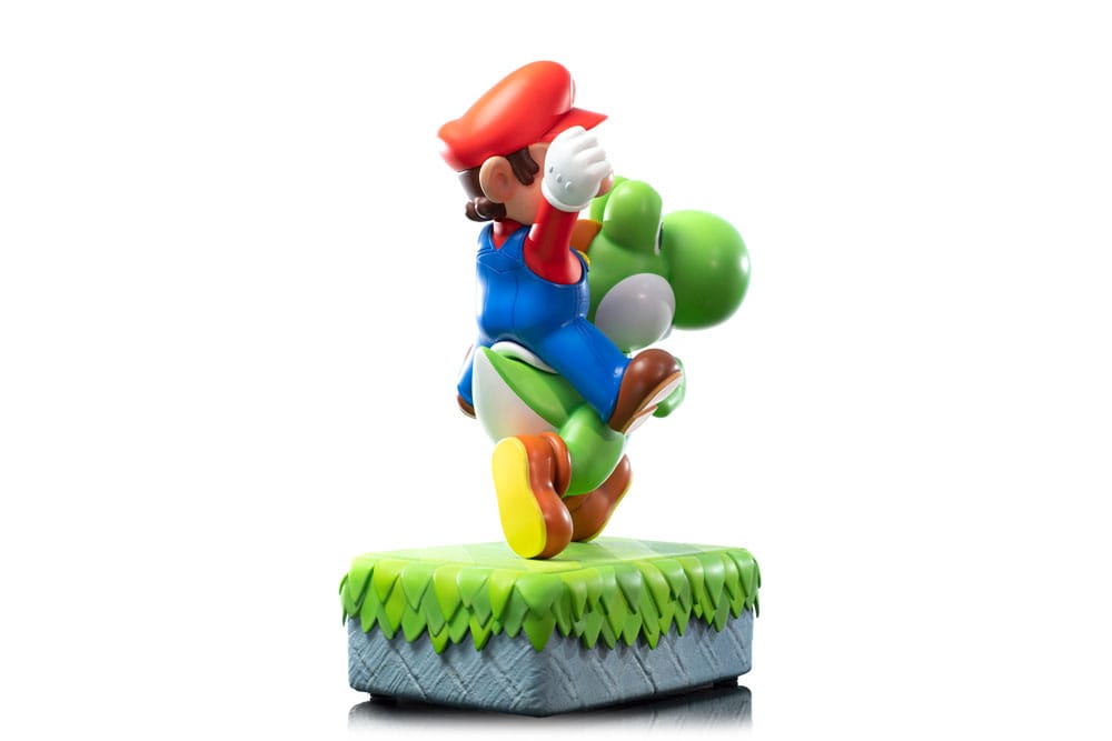 Super Mario Statue Mario &amp; Yoshi 48 cm