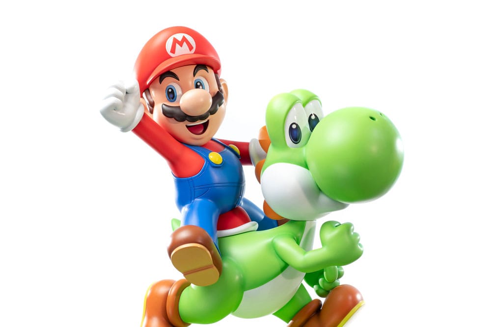 Super Mario Statue Mario &amp; Yoshi 48 cm