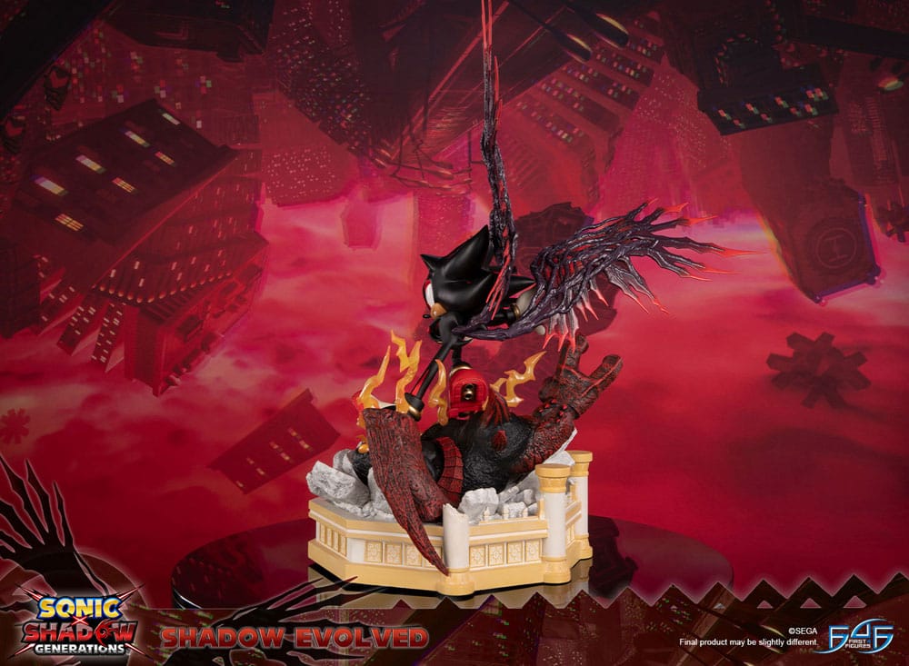 Sonic X Shadow Generations Statue Shadow Evolved 58 cm