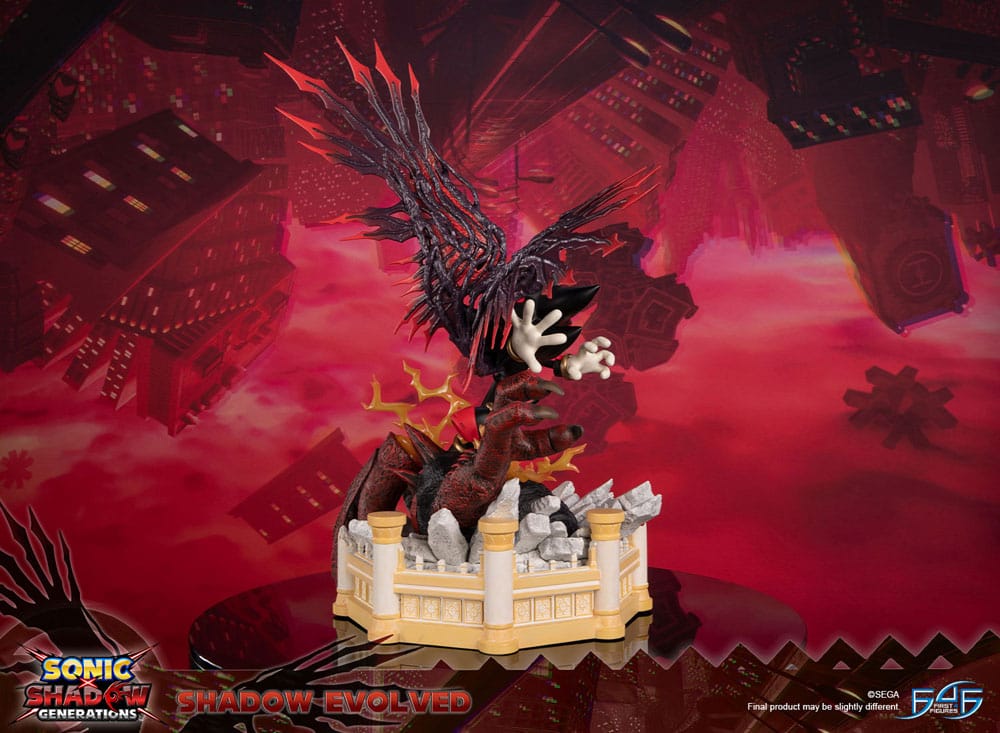 Sonic X Shadow Generations Statue Shadow Evolved 58 cm