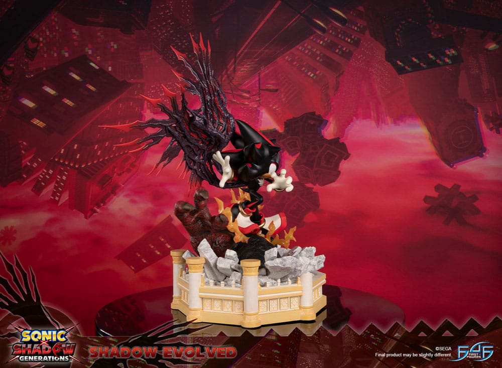 Sonic X Shadow Generations Statue Shadow Evolved 58 cm