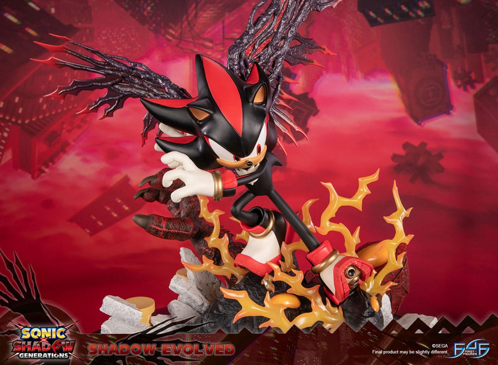 Sonic X Shadow Generations Statue Shadow Evolved 58 cm