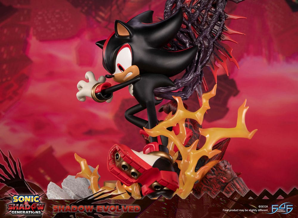 Sonic X Shadow Generations Statue Shadow Evolved 58 cm