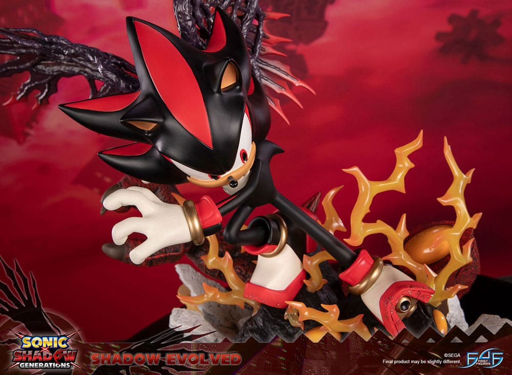 Sonic X Shadow Generations Statue Shadow Evolved 58 cm