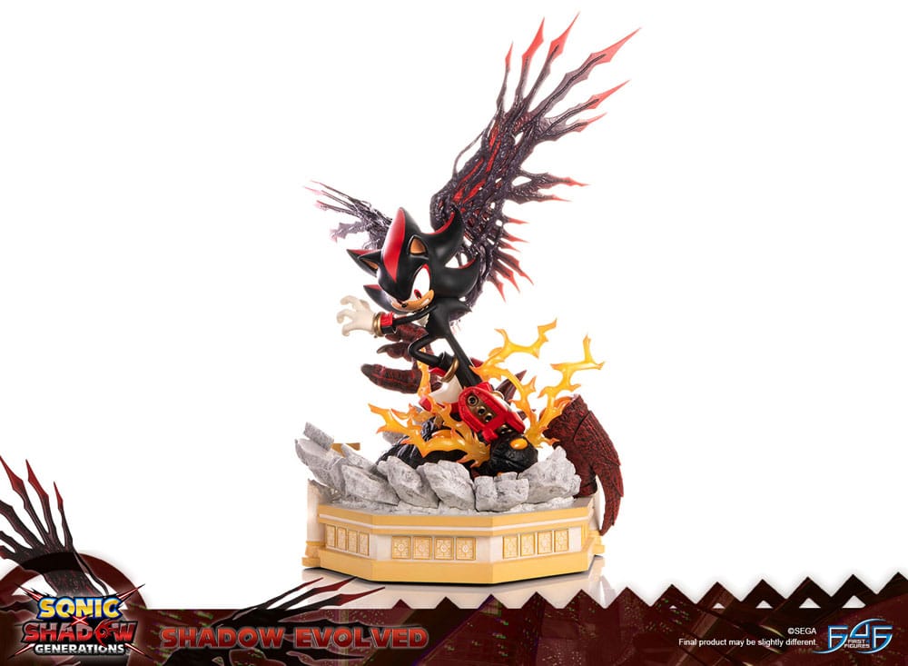 Sonic X Shadow Generations Statue Shadow Evolved 58 cm