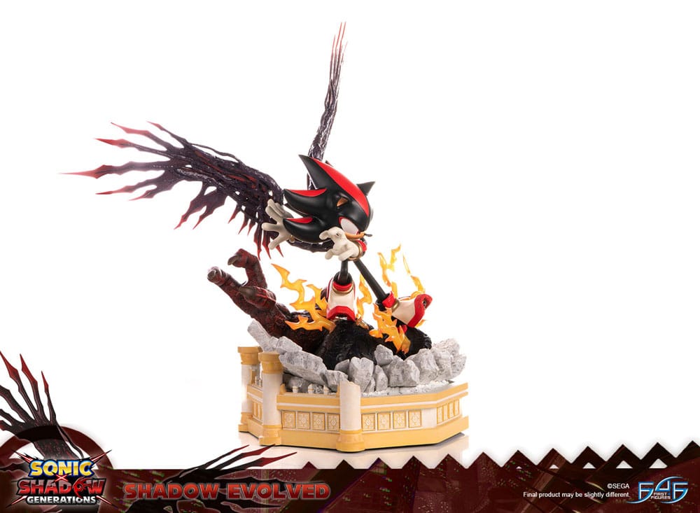 Sonic X Shadow Generations Statue Shadow Evolved 58 cm