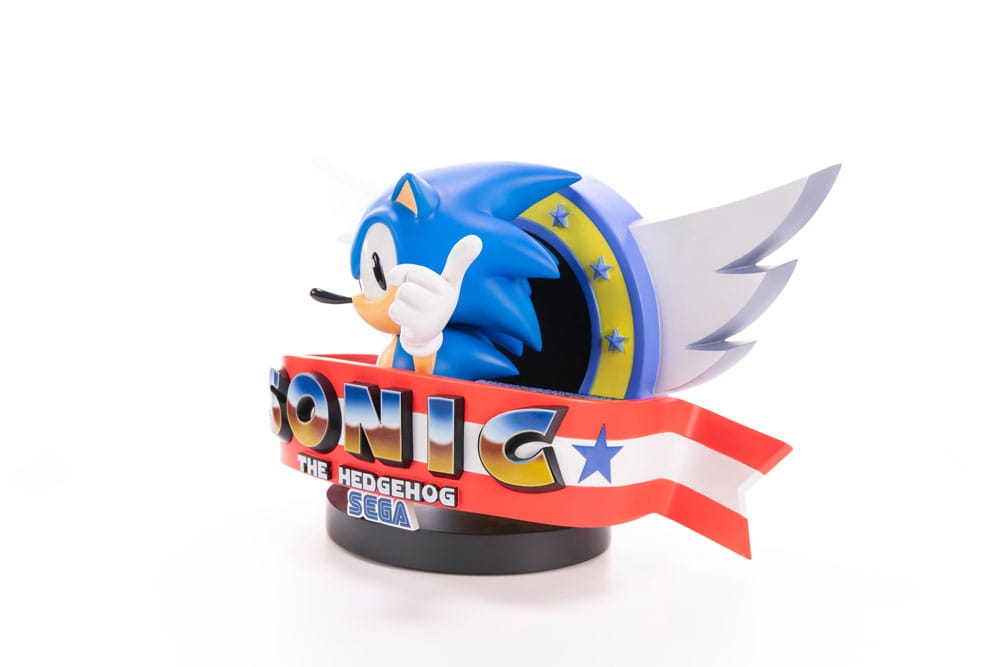 Sonic the Hedgehog Statue Sonic Title Screen 21 cm