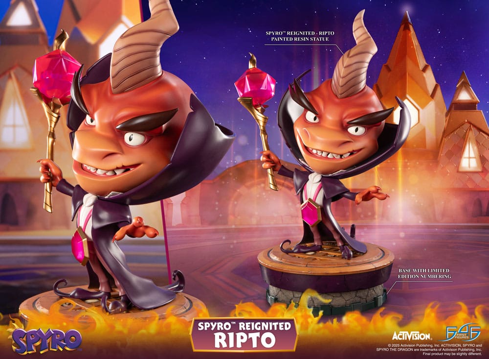 Spyro Reignited Statue Ripto 47 cm