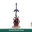The Legend of Zelda: Tears of the Kingdom Life Size Statue 1/1 Decayed Master Sword 71 cm