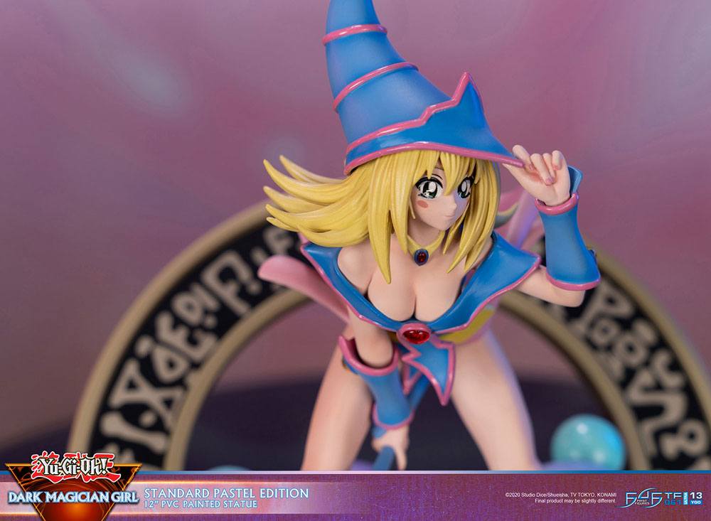 Yu-Gi-Oh! PVC Statue Dark Magician Girl Standard Pastel Edition 30 cm - Damaged packaging