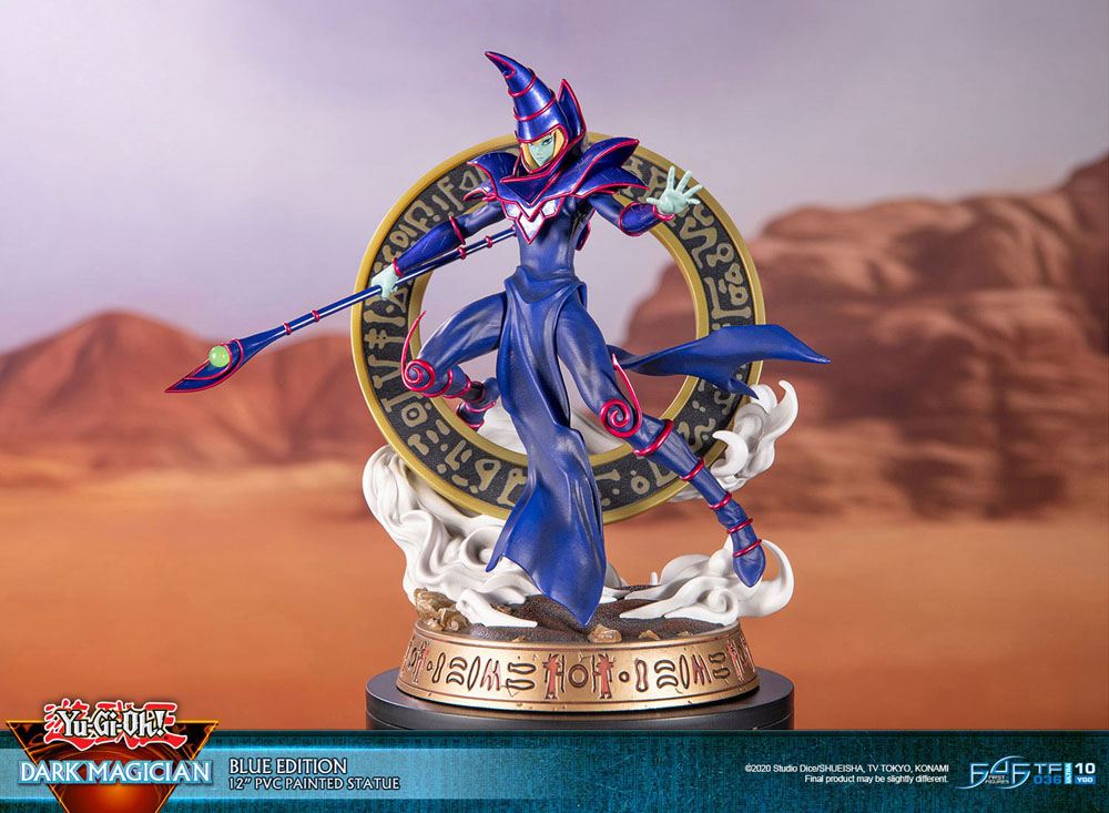 Yu-Gi-Oh! PVC Statue Dark Magician Blue Version 29 cm