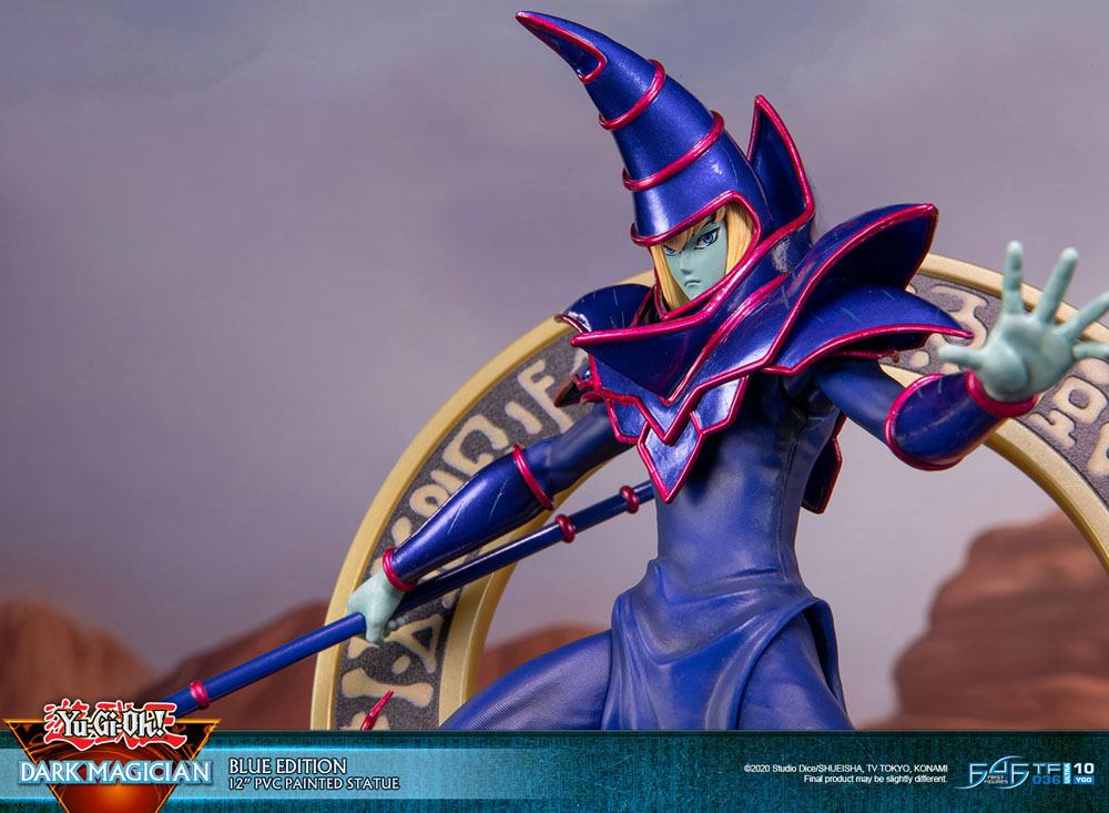 Yu-Gi-Oh! PVC Statue Dark Magician Blue Version 29 cm