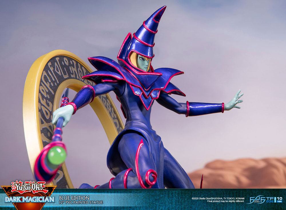 Yu-Gi-Oh! PVC Statue Dark Magician Blue Version 29 cm