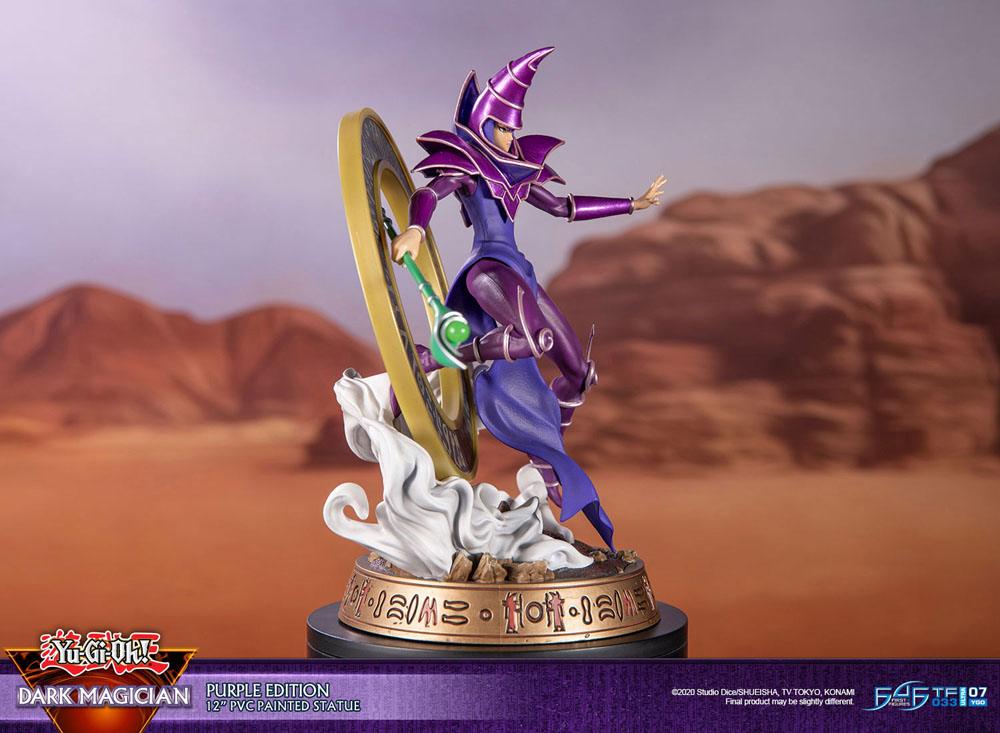 Yu-Gi-Oh! PVC Statue Dark Magician Purple Version 29 cm