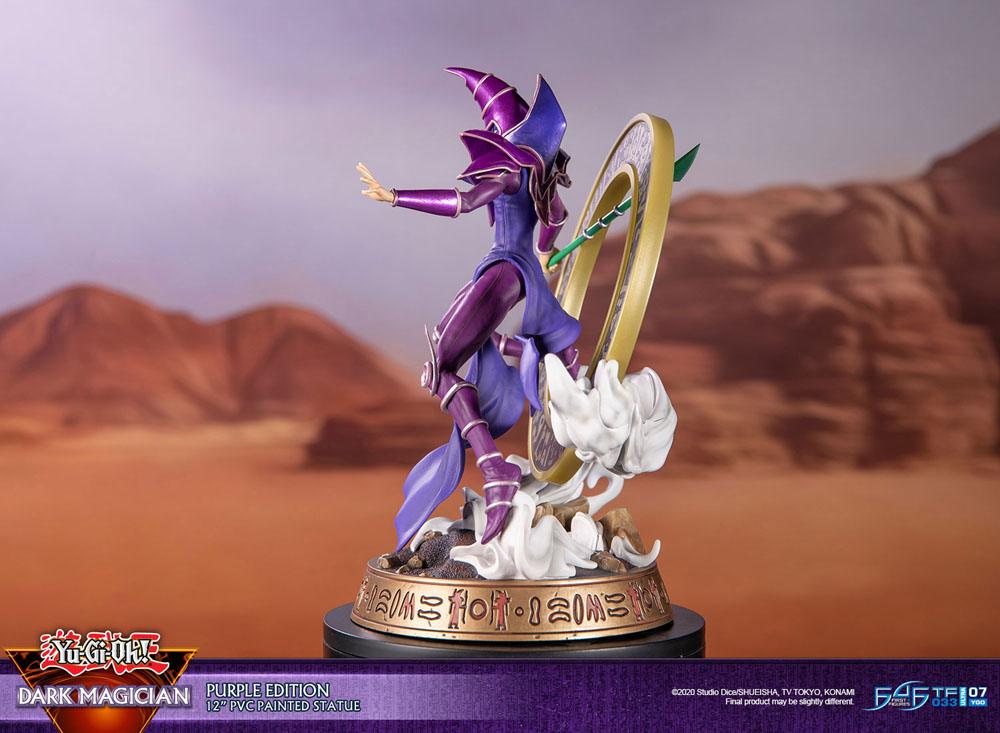 Yu-Gi-Oh! PVC Statue Dark Magician Purple Version 29 cm