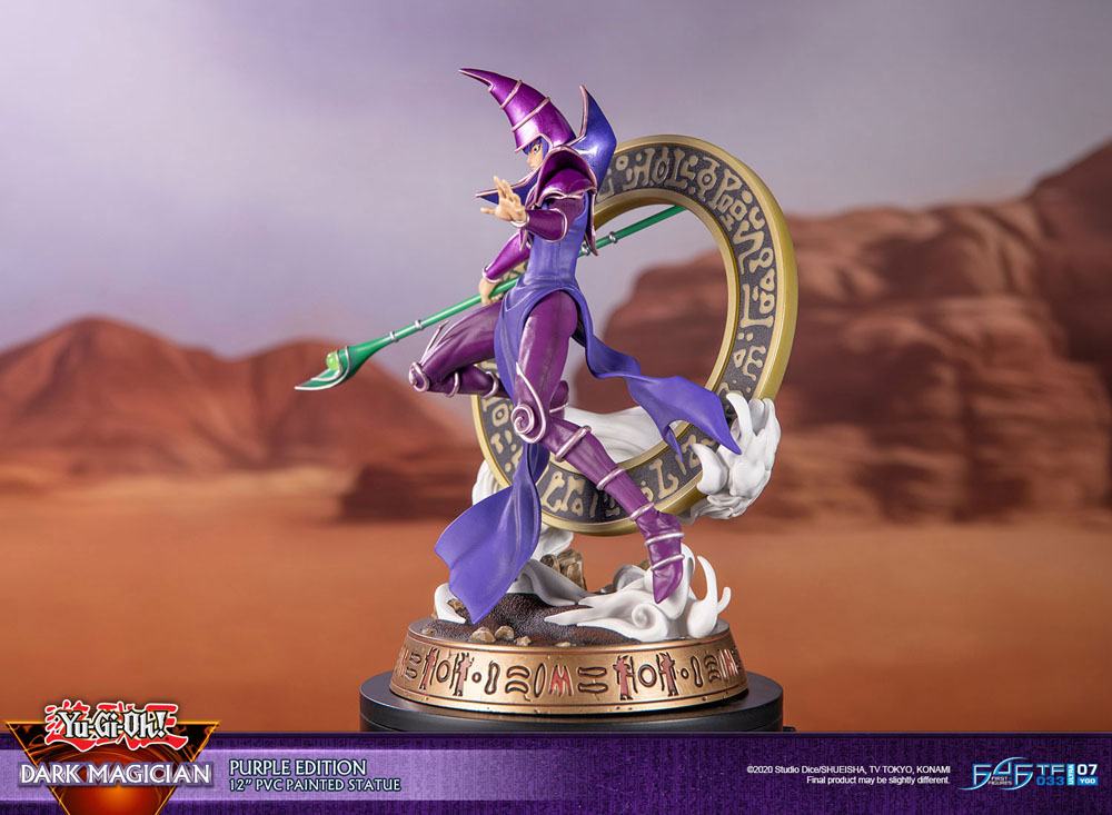 Yu-Gi-Oh! PVC Statue Dark Magician Purple Version 29 cm