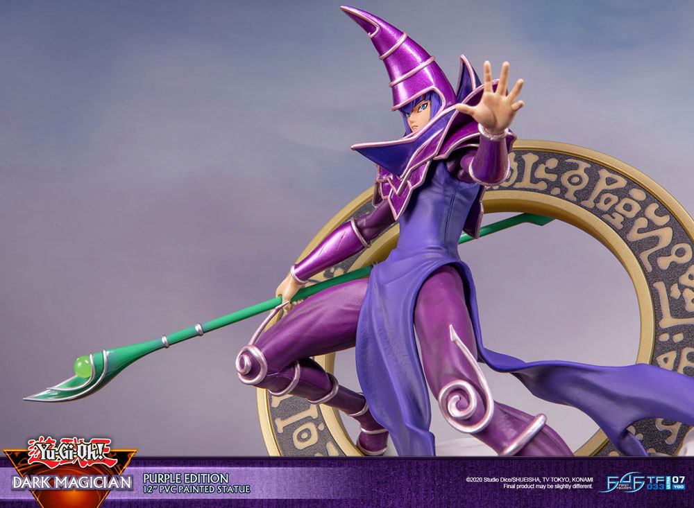 Yu-Gi-Oh! PVC Statue Dark Magician Purple Version 29 cm