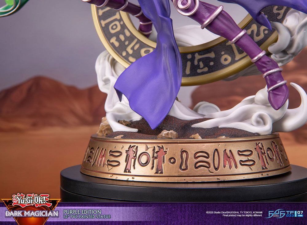 Yu-Gi-Oh! PVC Statue Dark Magician Purple Version 29 cm