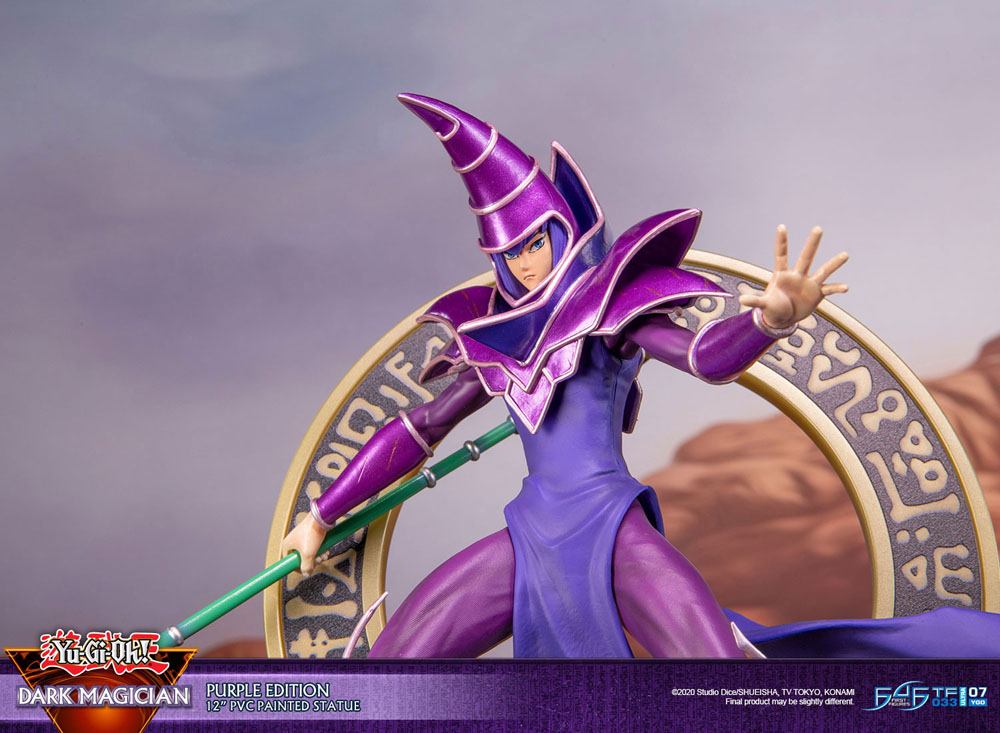 Yu-Gi-Oh! PVC Statue Dark Magician Purple Version 29 cm