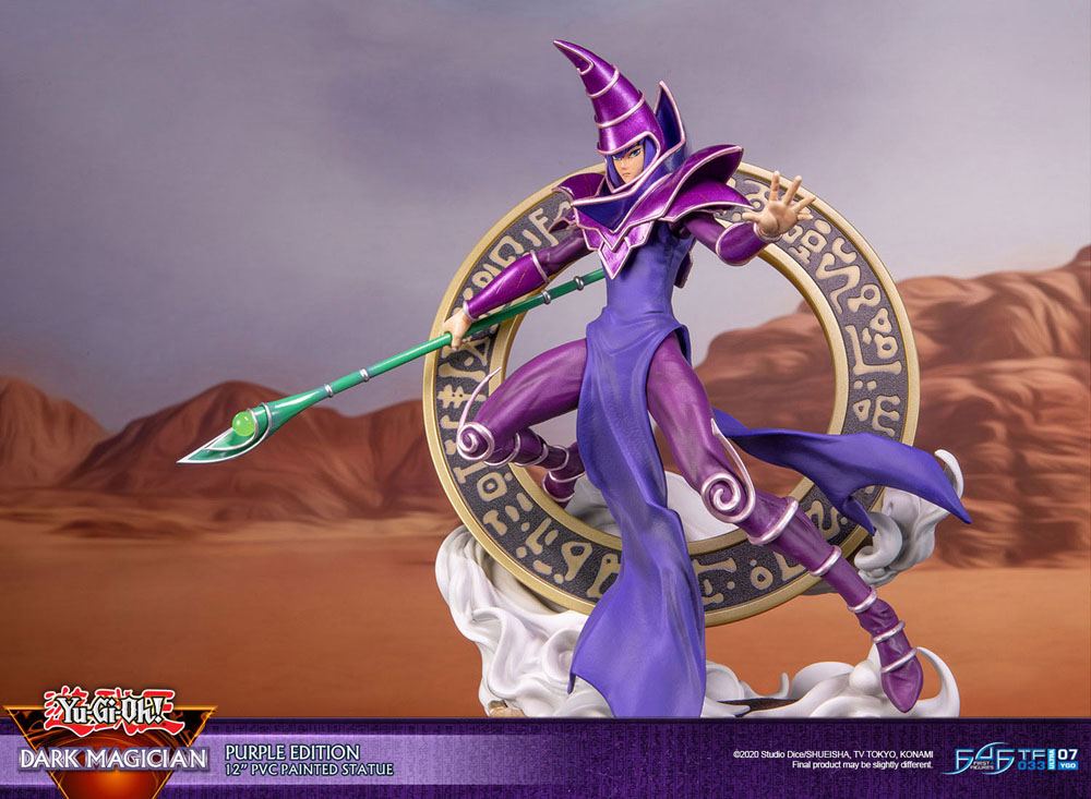 Yu-Gi-Oh! PVC Statue Dark Magician Purple Version 29 cm