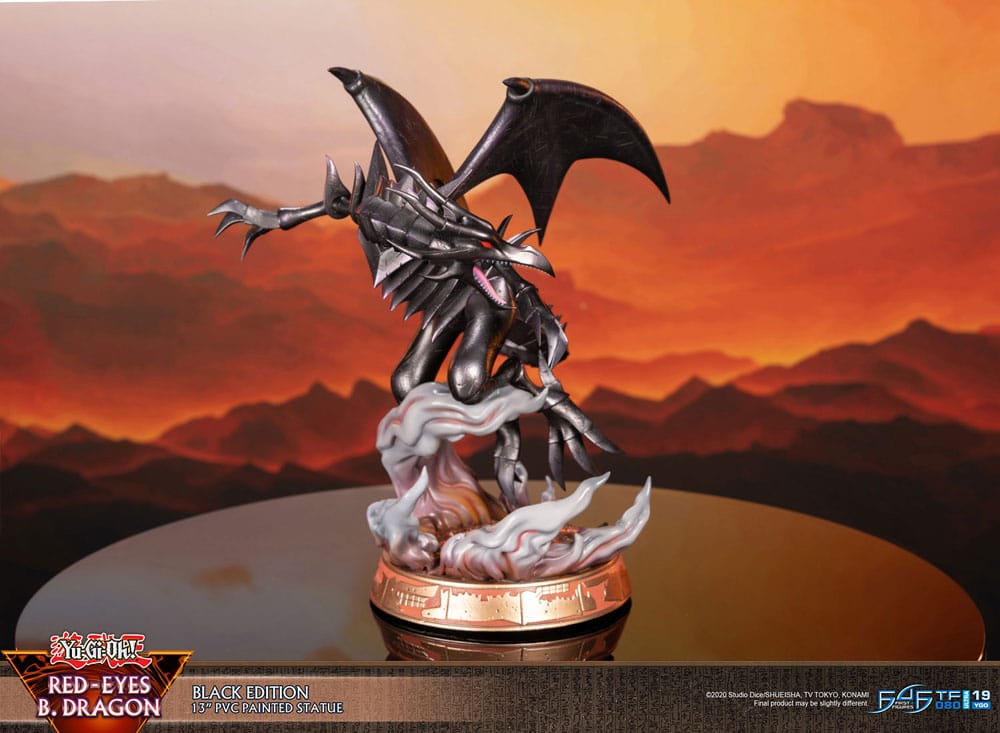 Yu-Gi-Oh! PVC Statue Red-Eyes B. Dragon Black Colour 33 cm