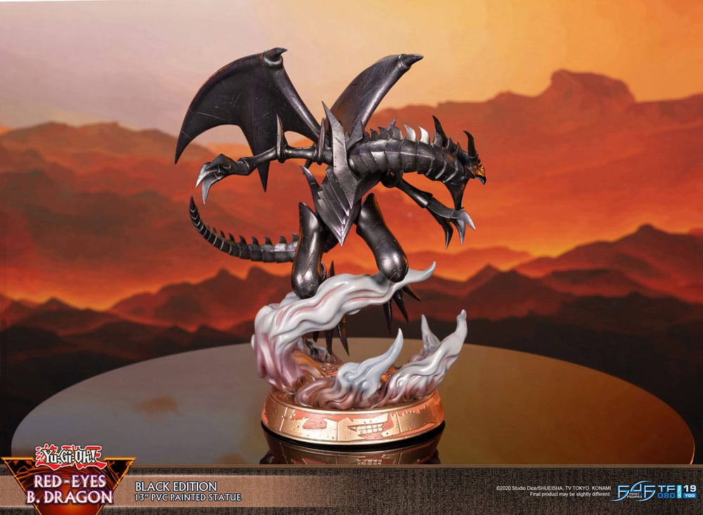 Yu-Gi-Oh! PVC Statue Red-Eyes B. Dragon Black Colour 33 cm