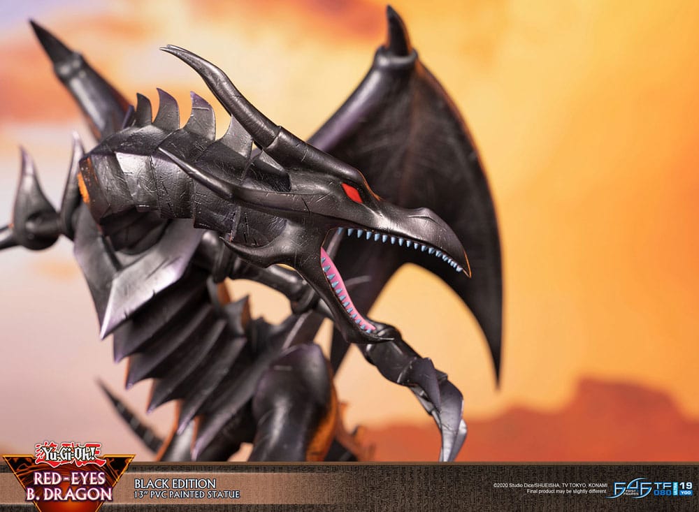 Yu-Gi-Oh! PVC Statue Red-Eyes B. Dragon Black Colour 33 cm