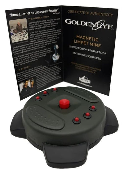 James Bond Prop Replica 1/1 GoldenEye Magnetic Limpet Mine 33 cm Limited Edition