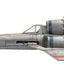 Battlestar Galactica Action Figure with Vehicle Colonial Viper Mk & Lieutenant Boomer