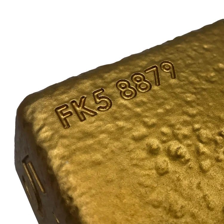 James Bond Prop Replica 1/1 Goldfinger Fort Knox Bullion Bar 25 cm Limited Edition