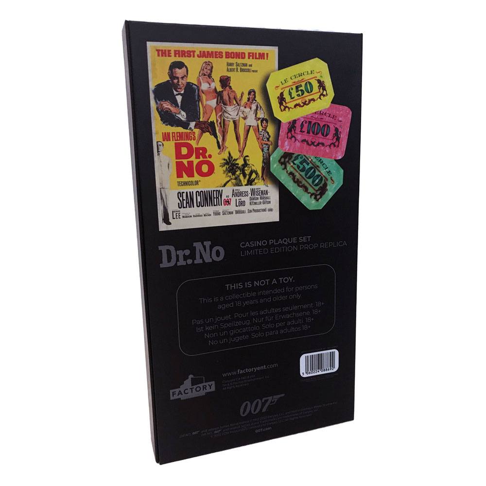 James Bond Replica 1/1 Dr. No Casino Plaques Limited Edition