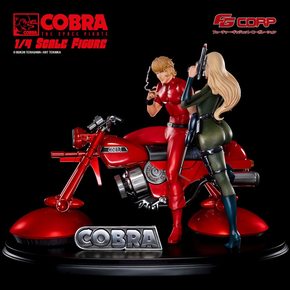 Space Pirate Cobra Statue 1/4 Cobra &amp; Jane Royal (Spacesuit Ver.) 47 cm