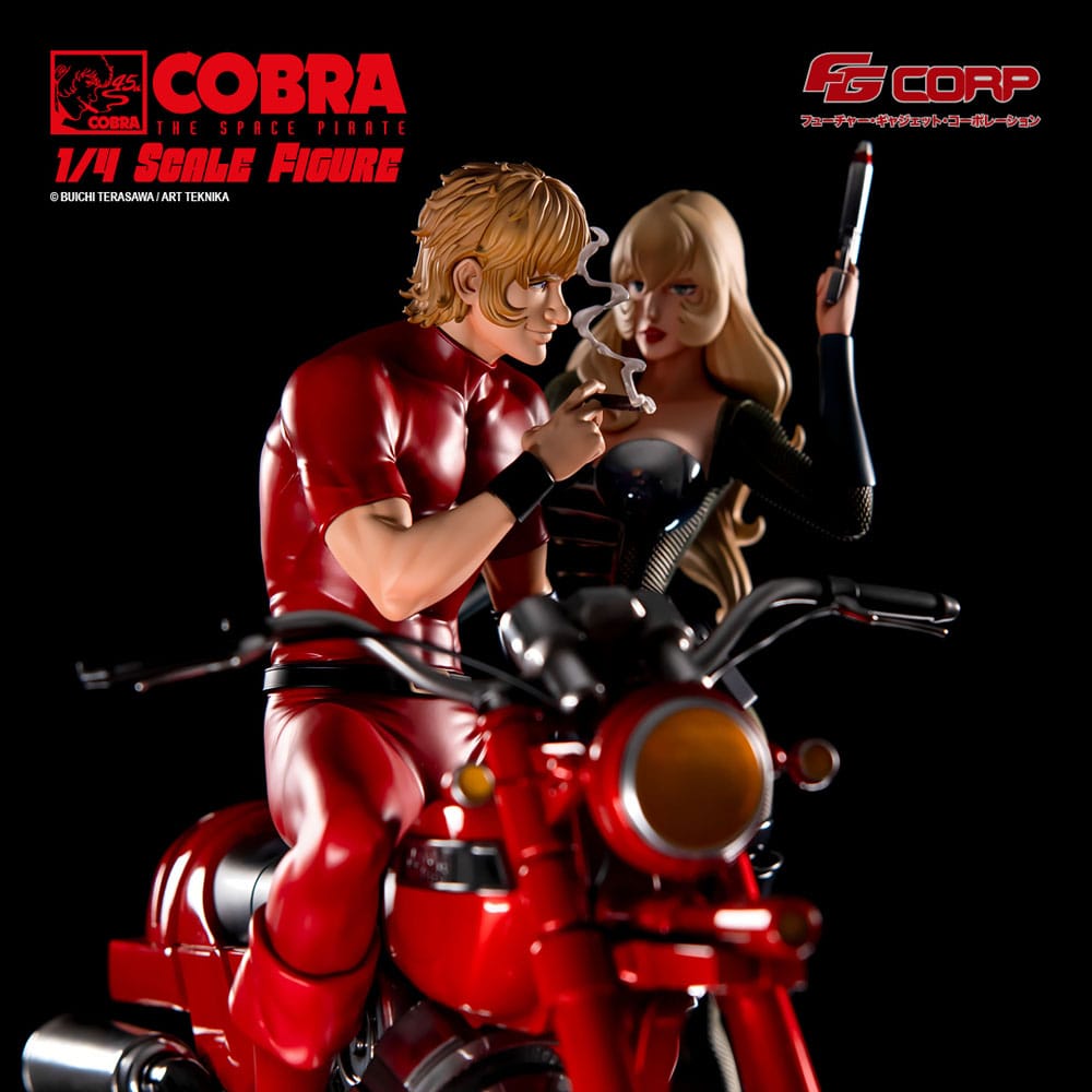 Space Pirate Cobra Statue 1/4 Cobra &amp; Jane Royal (Spacesuit Ver.) 47 cm