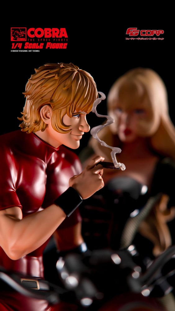 Space Pirate Cobra Statue 1/4 Cobra &amp; Jane Royal (Spacesuit Ver.) 47 cm