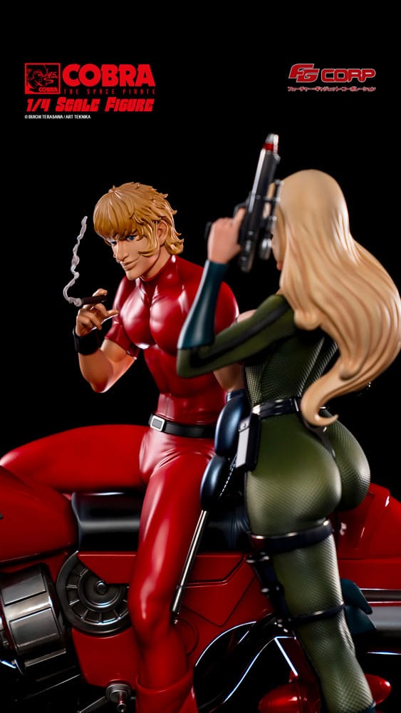 Space Pirate Cobra Statue 1/4 Cobra &amp; Jane Royal (Spacesuit Ver.) 47 cm