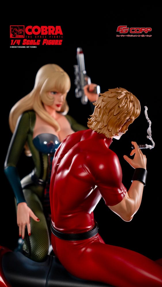 Space Pirate Cobra Statue 1/4 Cobra &amp; Jane Royal (Spacesuit Ver.) 47 cm