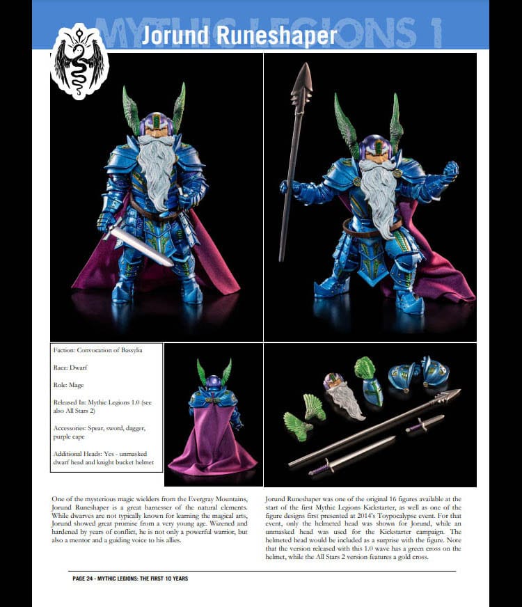 Mythic Legions: The First 10 Year Book Hardcover