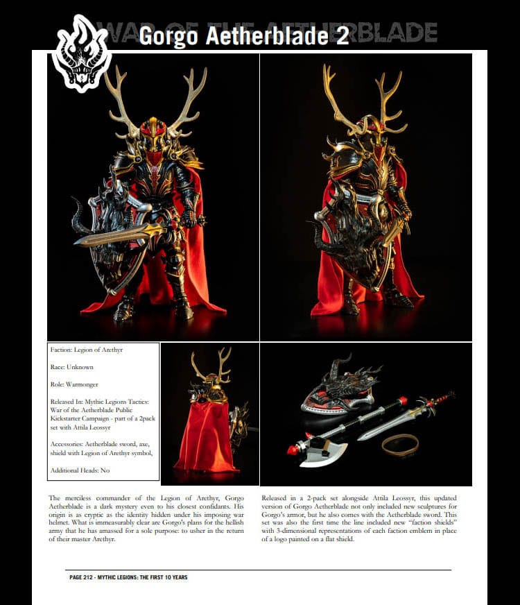Mythic Legions: The First 10 Year Book Hardcover