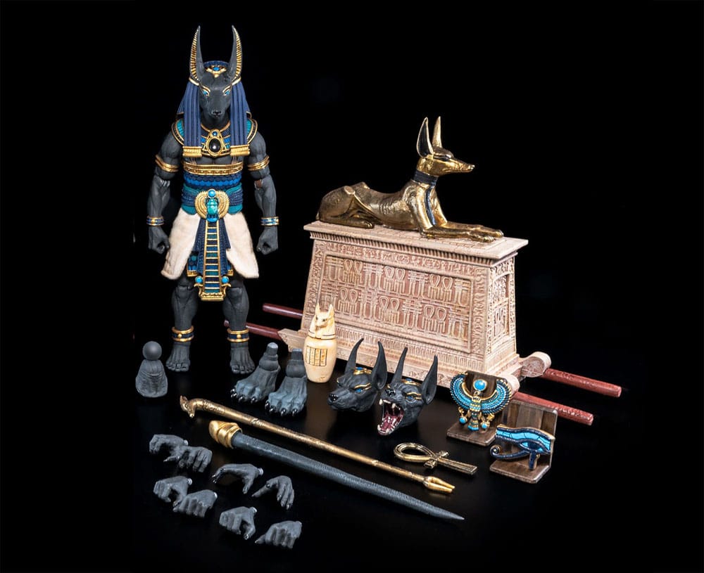 Figura Obscura Actionfigur Anubis Black &amp; Blue