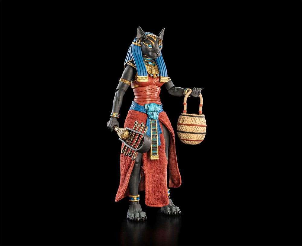 Figura Obscura Actionfigur Bastet Black & Red - Damaged packaging