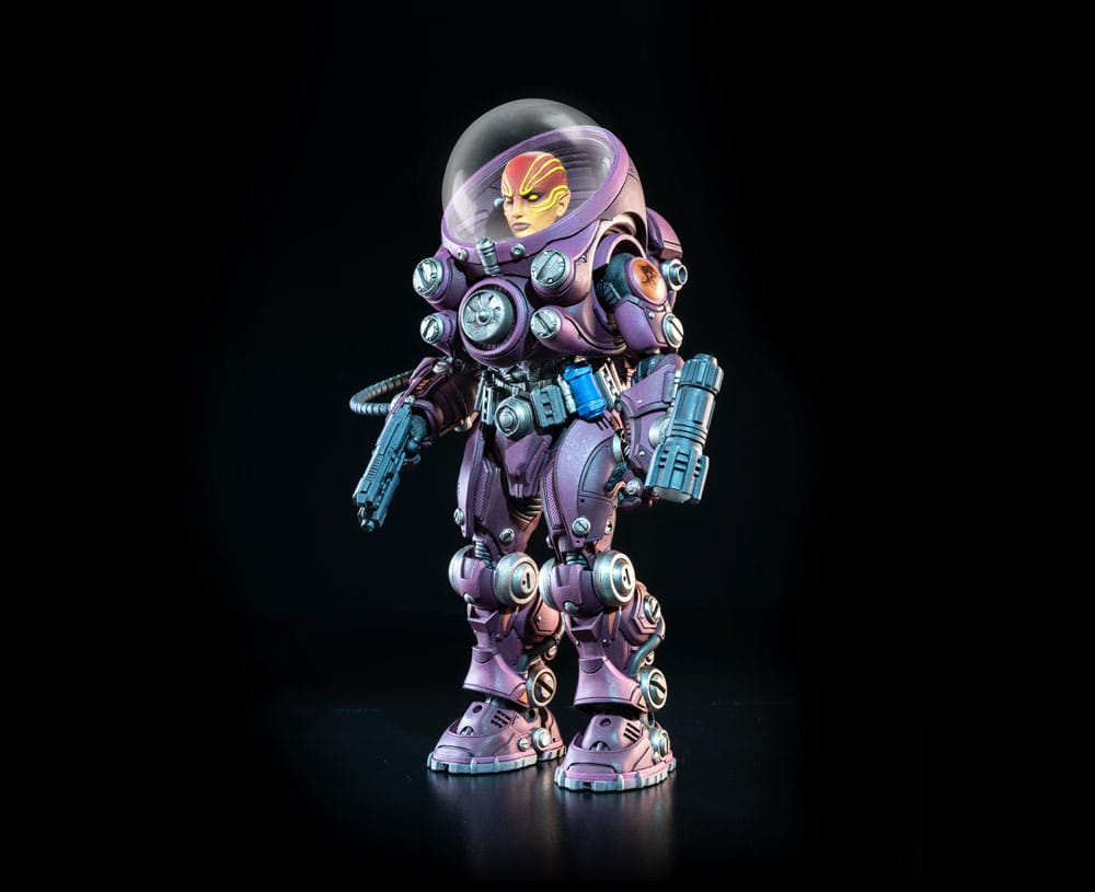 Cosmic Legions: OxKrewe Book One Thraxxon Actionfigur Uularia Speer (Deluxe)