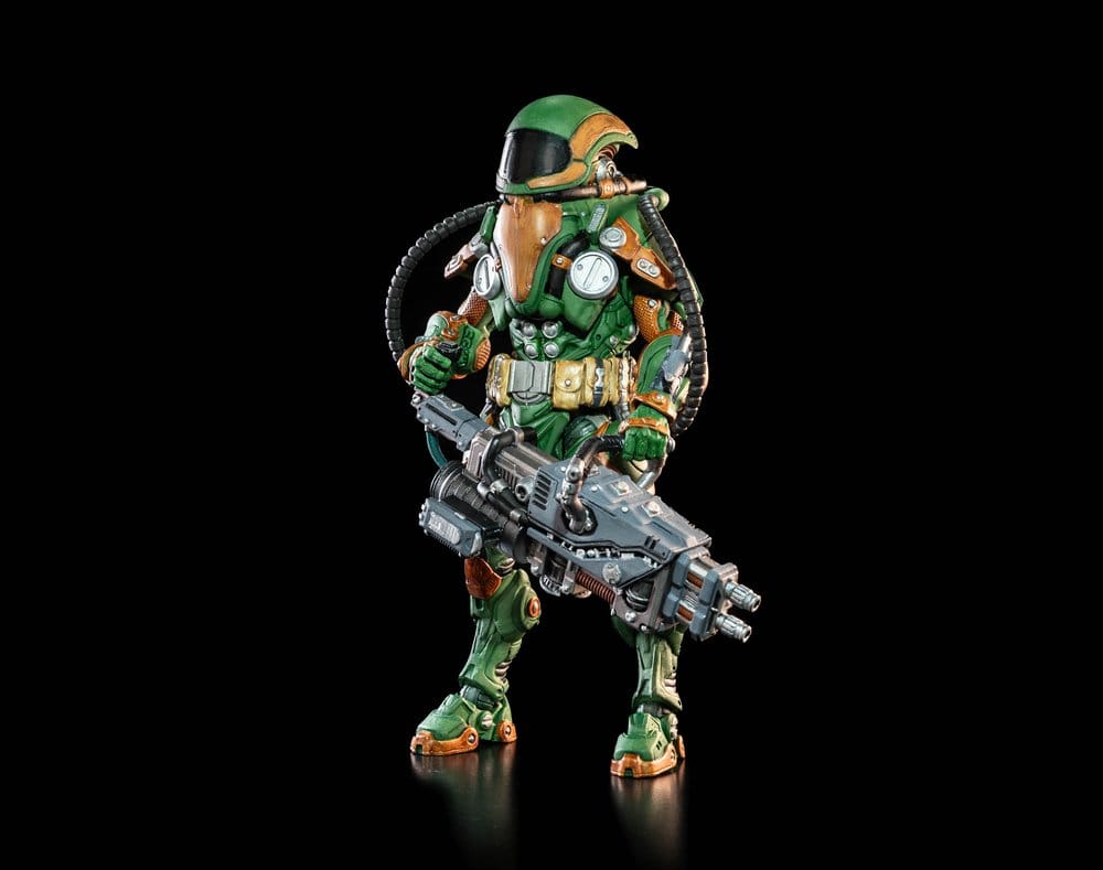 Cosmic Legions Actionfigur T.U.5.C.C. Heavy Gunner - Damaged packaging